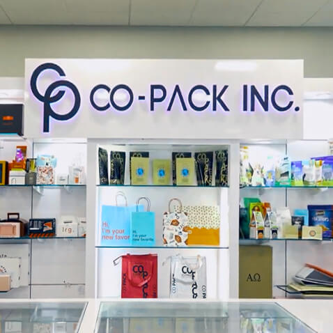 Co-pack inc. showroom