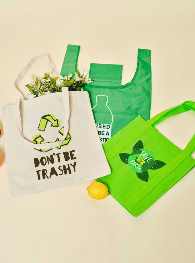 Reusable shopping bags